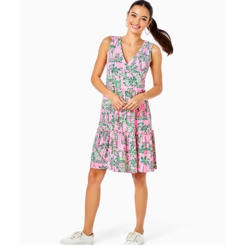 Lilly Pulitzer Lorina Swing Dress in Mandevilla Baby